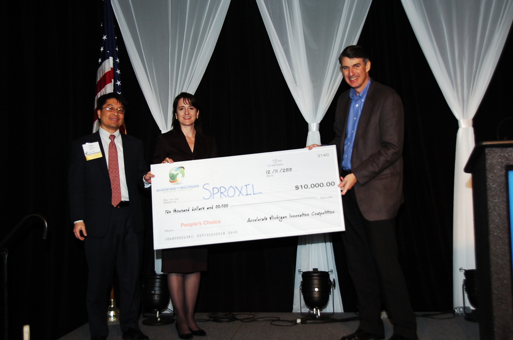 sproxil wins accelerate michigan innovation competition